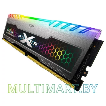 Оперативная память Silicon-Power XPower Turbine RGB 8GB DDR4 PC4-25600 (SP008GXLZU320BSB) картинка 2